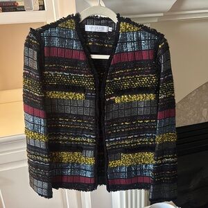 HUNTER BELL Multicolor Textured Blazer